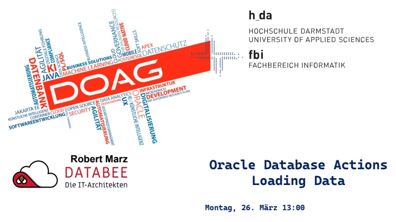 Slides preview: Oracle Database Actions: Loading Data